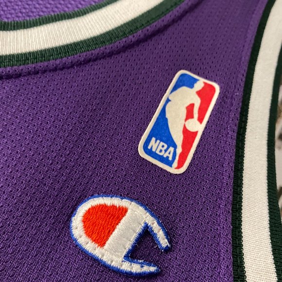 Champion - Milwaukee Bucks Lee Mayberry vintage jersey (1993) RARE 44 - Picture 4 of 6